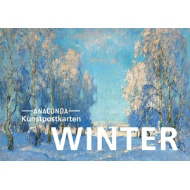 Postkarten-Set Winter: 18 Kunstpostkarten aus hochwertigem Karton. ca. 0,28€ pro Karte (Anaconda Postkarten, Band 29)
