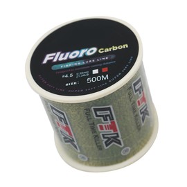FONGKNOX 500M Camouflage Fishing Line Nylon Line Invisible Green Spotted Combine Fluorocarbon Material & Monofilament Super Strong Tension Freshwater Saltwater Fishing Line Size 4.5 21.34Lb/9.7KG