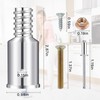 Elesunory 6Pcs Threaded Tip Replacement, Ultra Threaded Tip Repair Kit,