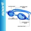 Sporti Antifog Plus Goggle - Blue Lens Blue Frame
