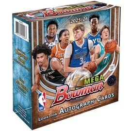 2025-26 Bowman Basketball - Factory Seal - Mega Box