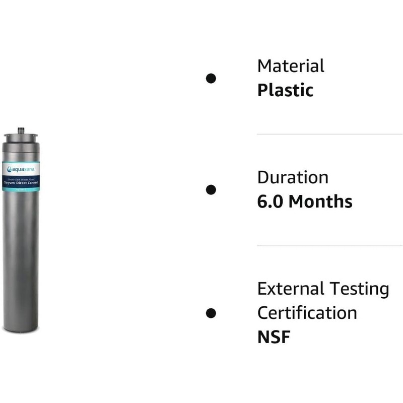 Aquasana Under Sink Water Filter Replacement - Claryum Direct Connect