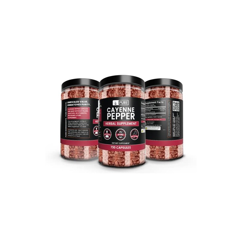 PURE ORIGINAL INGREDIENTS PURE ORIGINAL INGREDIENTS Cayenne Pepper, Ceylon Cinnamon,