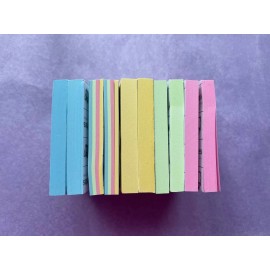 Multi-Color Sticky Notes Cube – 1,000 Sheets – 3x3 Inch – Pastel Memo Pad