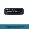 berjalan 3.12 Inch OLED Display 256x64 SSD1322 Driver Graphic LCD