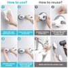 TAILI Grab Rails for Bathroom, 31cm Suction Grab Handles for