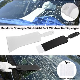 EHDIS Window Tint Kit Vinyl Wrap Tool for Car Tinting Bulldozer Squeegee Windshield Back Window Tint Squeegee Rubber Squeegee Wrap Stick Vinyl Cutter for Car Wrapping Window Film Installation