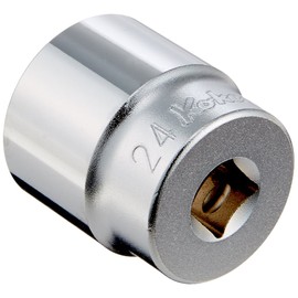 Yamashita Industrial Laboratory Koken 3/8 (9.5 mm) SQ. Hex Socket 0.9 inch (24 mm) 3400M-24