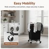 StorageWorks 160L Laundry Basket with Wheels, Large Rolling Hampers for