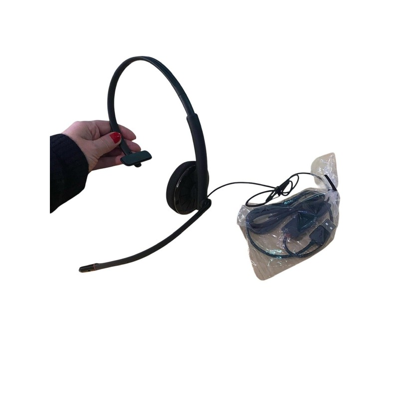 Plantronics C310-M Black Headband Headsets