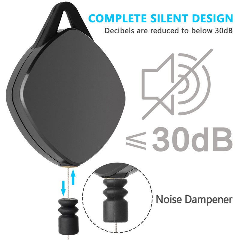 VR Cable Management Retractable Ceiling Pulley System Compatible for HTC