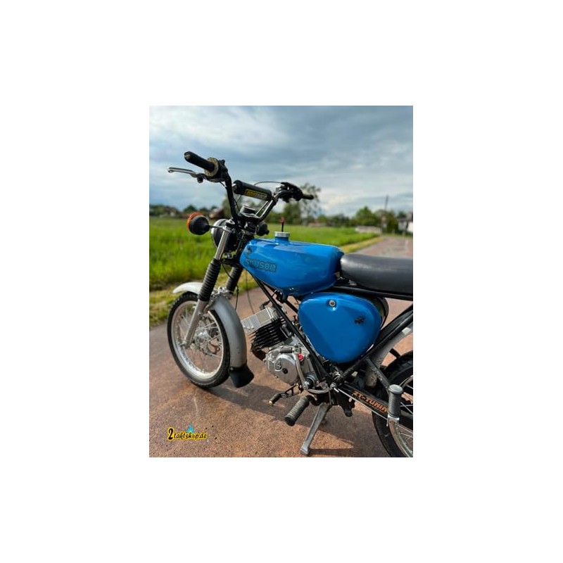 Transparent Simson S50 Sticker IFA Premium