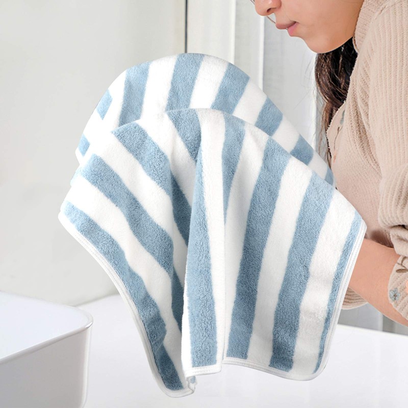 VIVOTE Microfibre Hand Towels for Bathroom, Super Soft & Fluffy