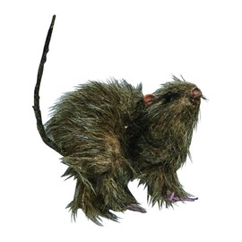Worth Imports 5" Small Furry Rat Home Décor