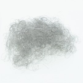 HRB Angel Hair Silver 17 g Tree Decoration Curly Tinsel Christmas