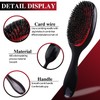 Paddle Hair Extension Brush, Anti-Static Massage for Hair Extensions and