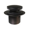 Westbrass Tip Toe 1-3/8" NPSM Fine Thread Bath Drain, Oil
