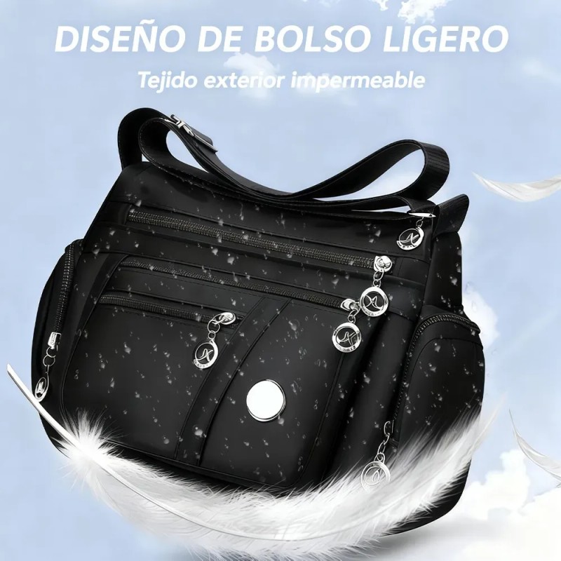 Bolso Bandolera De Mujer Antirrobo Estilo Coreano Bolsa Dama