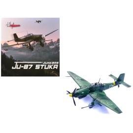 DCD Junkers Ju 87G1 Stuka Bomber Aircraft 1944 German Luftwaffe 'Wing' Series Toy Immelmann GS+MH Dubno Ukraine (10.(Pz)/SG 2)