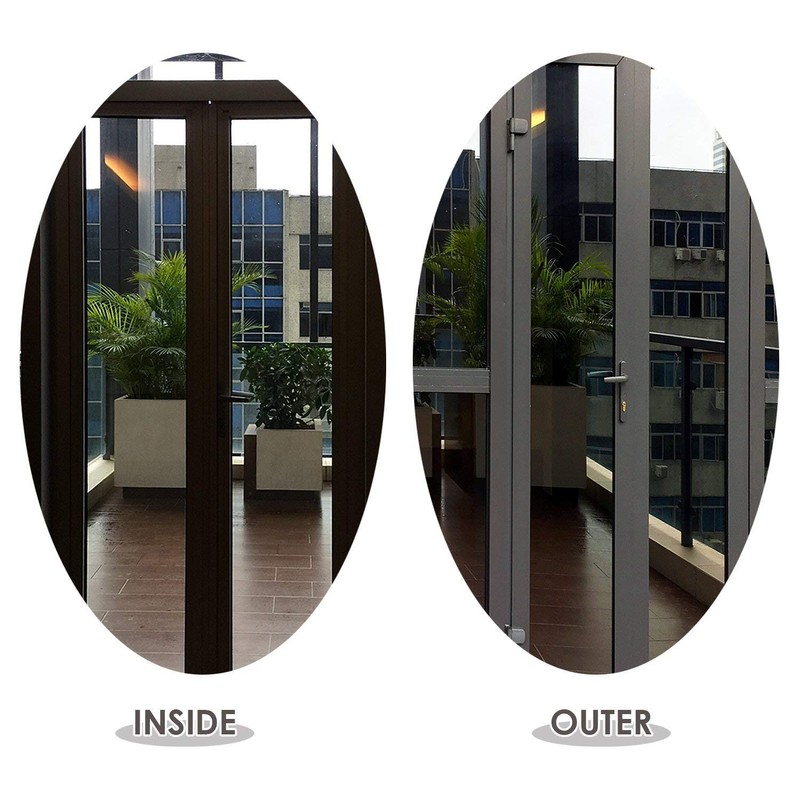 One Way Mirror Privacy Window Film, Heat Control and Anti