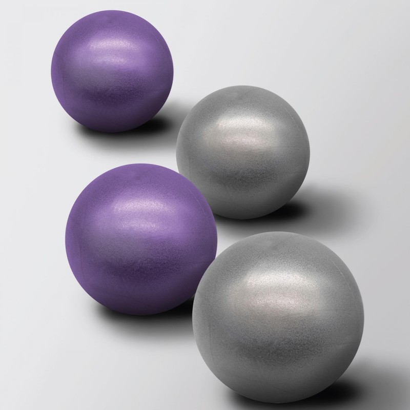 Vivezen - 2 Fitnessbälle für Pilates, Gymnastik, Durchmesser 25 cm,