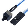 uxcell 1 Pack 2 Pin SW PC Power Cable On/Off