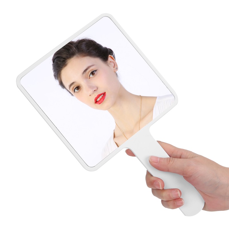 Handheld Mirror Beauty Makeup Vanity Hairdressing Portable Salon Tool Large