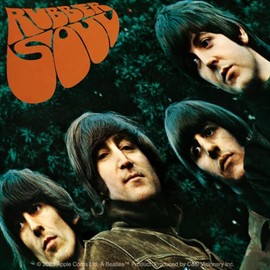 The Beatles Rubber Soul Album Sticker