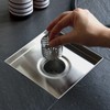 Sharpeye 4 Inch Square Shower Drain with Removable Tile Insert