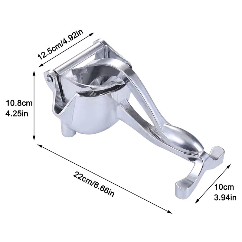 Lemon Squeezer - Manual Juicer Hand Press w/Pour Spout -