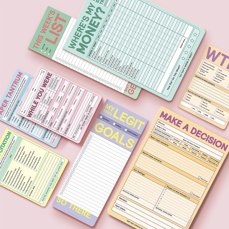 Knock Knock 1-Count While You Were Memo Pads, Funny Office