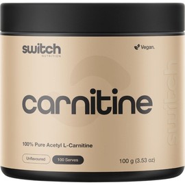 Switch Nutrition Carnitine 100% Pure Acetyl L-Carnitine Unflavoured 100g