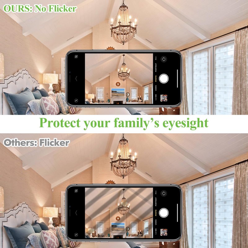 GoBright Dimmable E12 Candelabra LED Light Bulbs 60 Watt Equivalent,