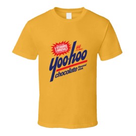 AlStyle Apparel Yoo-hoo, T-shirt, Chocolate, Drink, Retro, Yoohoo, Logo, Beverage - Classic, X-Large