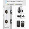 TEEHO TE001K Keyless Entry Door Lock with Handle, Electronic Keypad