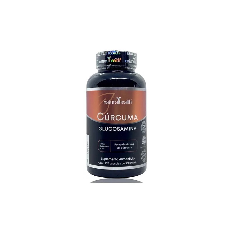 Natural Health Curcuma 270 Caps Sabor Sin Sabor