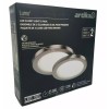 Artika 8" Round LED Closet Light 2 Pack, Light And