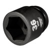 Draper 28777 Expert Hi-Torq 6 Point Impact Socket, 3/4" Square