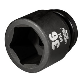 Draper 28777 Expert Hi-Torq 6 Point Impact Socket, 3/4" Square Drive, 36mm , Blue