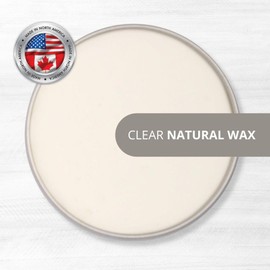 Colorantic | Clear Beeswax Furniture Polish | Chalk Based Paint Wax | Wood Waxes Cutting Board (4 oz, Clear Natural)