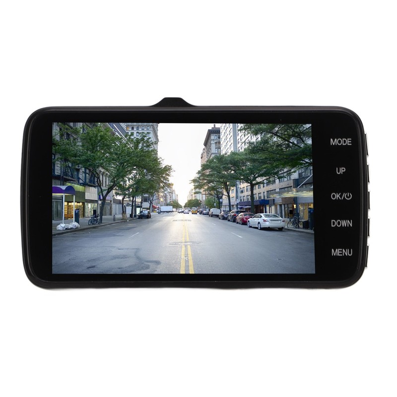 4 Inches 1080P 170 Degree Wide Angle Car DVR Front