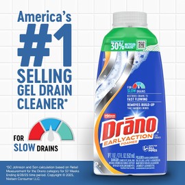 Drano Dual-Force Foamer Clog Remover, 17 oz (Pack of 5)