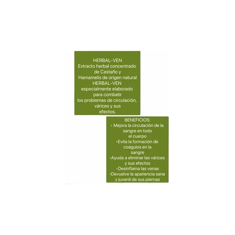 Alpha Botanica Herbal-ven Varices Circulación De La Sangre