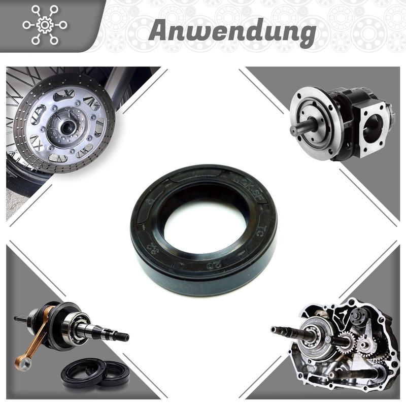 Parts and Parts Shaft Seal 20 x 32 x 8