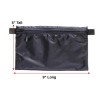 Unbranded 9x5" Lightweight 40D Black Ripstop waterproof Nylon Camping utility