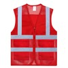 GOGO Reflective Safety Vest Accident Vest for Volunteers with Pockets