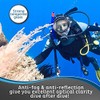 SCUBA DIVING RUBBER OVAL MASK