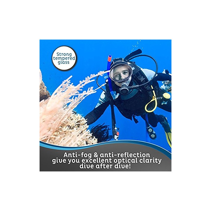 SCUBA DIVING RUBBER OVAL MASK