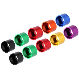Set: CNC sleeves for cylinder head screw M6, colourful for clutch and alternator cover engine M500 / M700