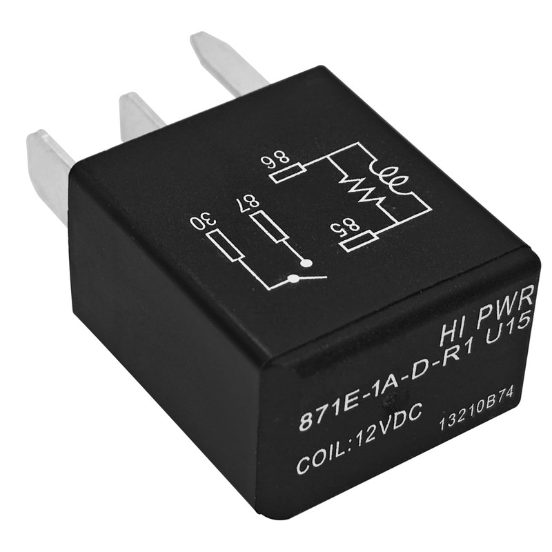 871E-1A-D-R1 U15 Automotive Relay (Pack of 2) - 12VDC 35A